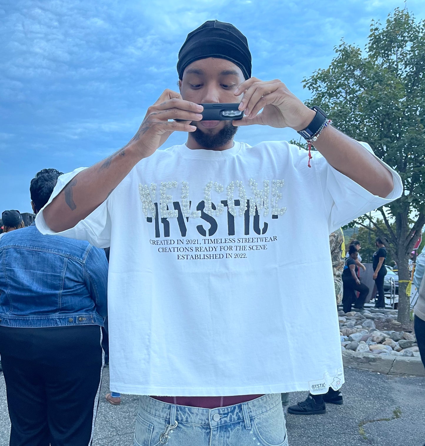 PEARL DRIP TEE