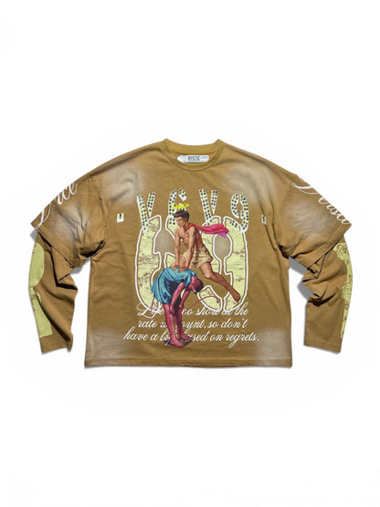 LONG SLEEVE TEE VICEVERSA BARLEY CORN