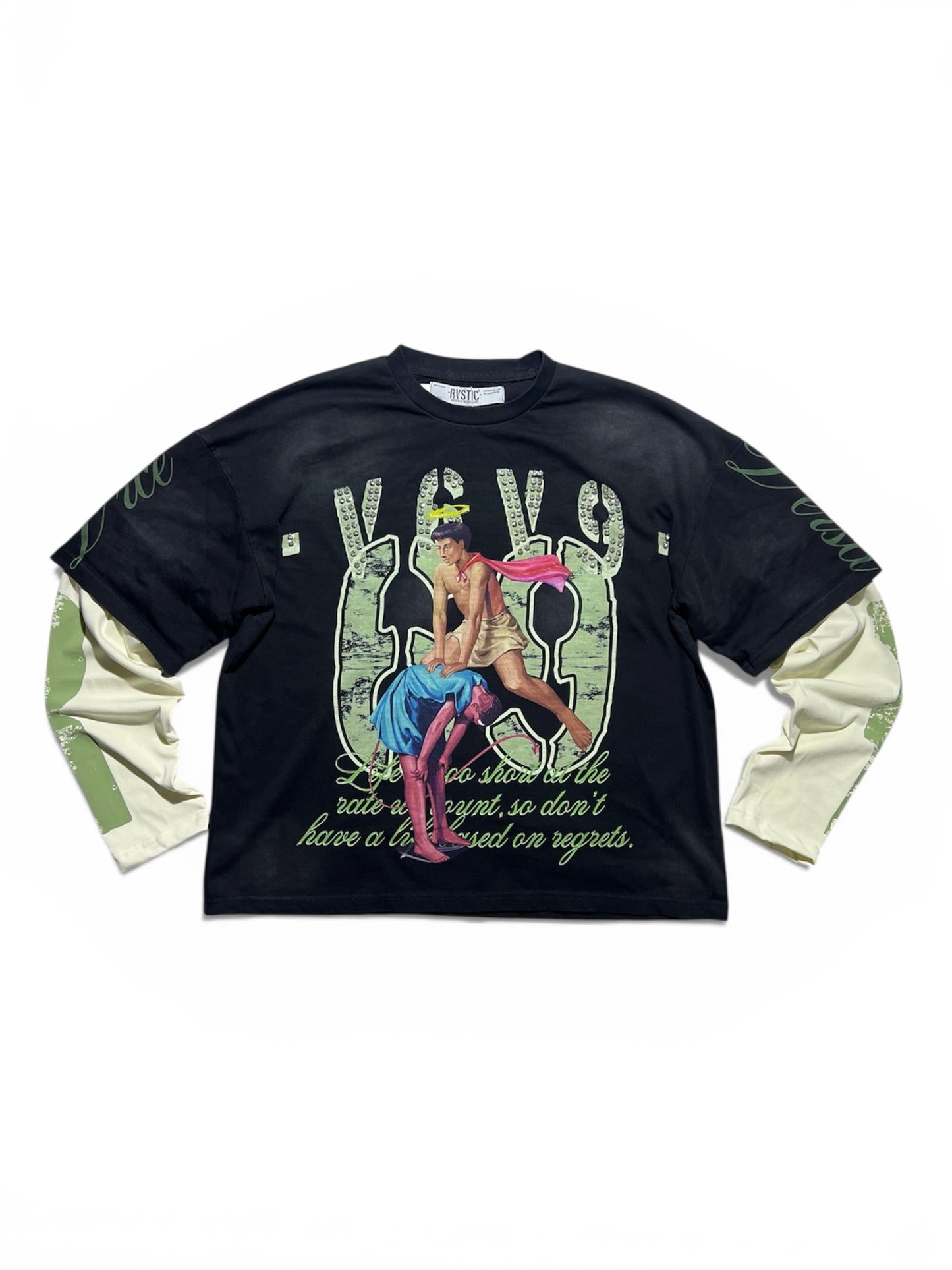 LONG SLEEVE TEE VICEVERSA BLACK