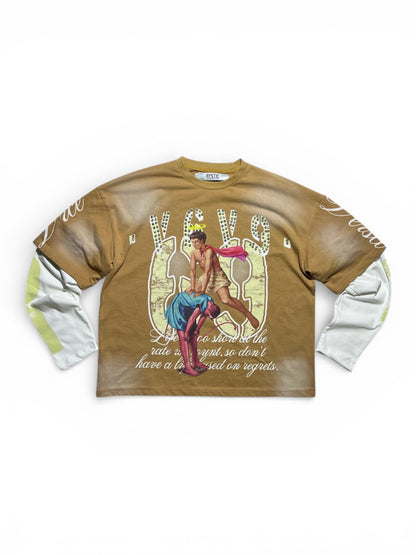 LONG SLEEVE TEE VICEVERSA BARLEY CORN