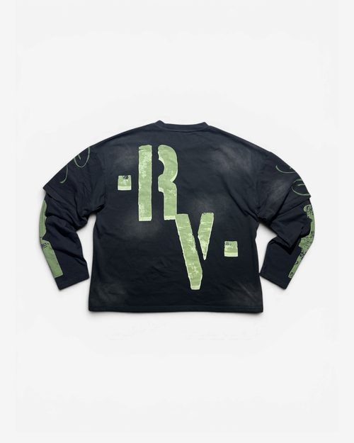 LONG SLEEVE TEE VICEVERSA BLACK